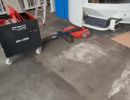 Industrial Warehouse Scene Featuring Equipment and Machinery in Maintenance Setting