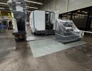 Industrial Manufacturing Equipment in Factory Warehouse Interior Setup Scene