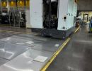 Metal D&ouml;şemeli ve Ekipmanlı Modern Bir Fabrikada End&uuml;striyel Makineler