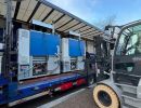 Forklift ile Taşıma Kamyonuna End&uuml;striyel Ekipman Y&uuml;kleme
