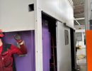 Modern Industrial Setup Inside a Clean Factory Environment with Equipment